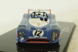 Matra MS670b #12 Jabouille/Jaussaud Le Mans, blue, MOC114, IXO 1:43