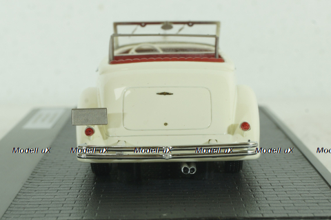 Duesenberg SJ 544-2570 Bohman & Schwartz Convertible Sedan white 1936, MX40406-041, Matrix 1:43