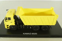 Камаз-6520 6х4 самосвал (поздний) желтый, SSM1295, SSM 1:43 
