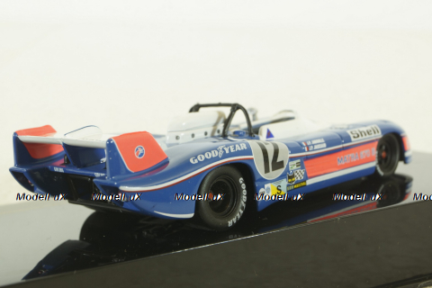 Matra MS670b #12 Jabouille/Jaussaud Le Mans, blue, MOC114, IXO 1:43