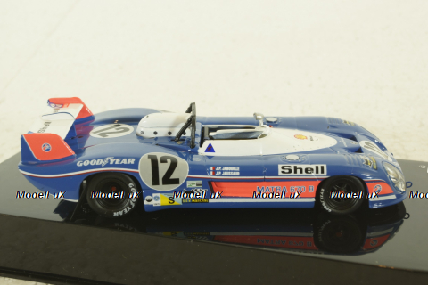Matra MS670b #12 Jabouille/Jaussaud Le Mans, blue, MOC114, IXO 1:43