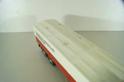 Mercedes 1729 truck, with trailer, red, 314, NZG 1:43