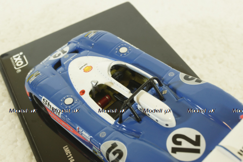Matra MS670b #12 Jabouille/Jaussaud Le Mans, blue, MOC114, IXO 1:43