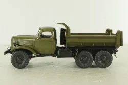 Зил-ММЗ-4510 самосвал 6х6 на шасси Зил-157, Легендарные грузовики СССР №104, Modimio 1:43