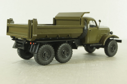 Зил-ММЗ-4510 самосвал 6х6 на шасси Зил-157, Легендарные грузовики СССР №104, Modimio 1:43