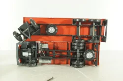 Mercedes 1729 truck, with trailer, red, 314, NZG 1:43