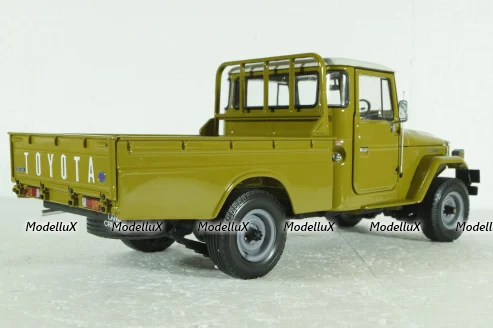 Toyota Land Cruiser 40 PickUp, olive, KYO8958K0, Kyosho 1:18