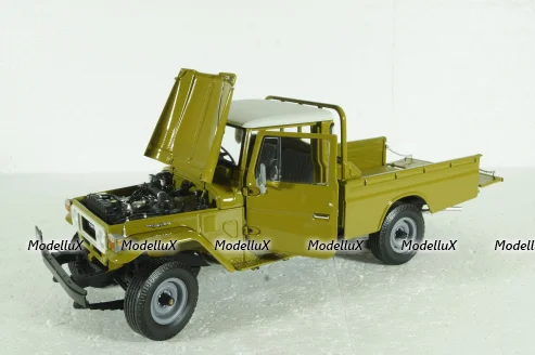 Toyota Land Cruiser 40 PickUp, olive, KYO8958K0, Kyosho 1:18