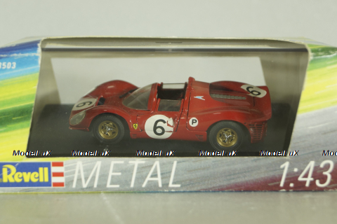 Ferrari 330 P4 Spyder #6, red, 48503, Revel 1:43