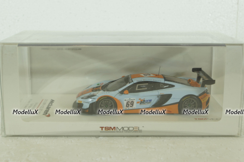 McLaren 12C GT3 #69 gulf racing 24hr, blue/orange, 144335 , TSM 1:43