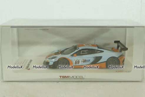 McLaren 12C GT3 #69 gulf racing 24hr, blue/orange, 144335 , TSM 1:43