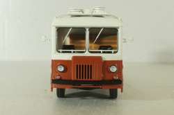 ТГ-3 грузовой троллейбус, красный/серый, 103731, Автоистория 1:43