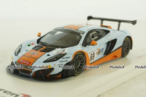 McLaren 12C GT3 #69 gulf racing 24hr, blue/orange, 144335 , TSM 1:43