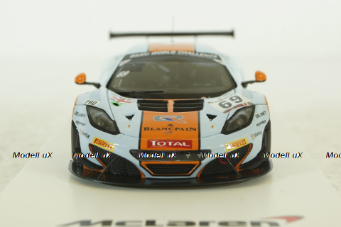 McLaren 12C GT3 #69 gulf racing 24hr, blue/orange, 144335 , TSM 1:43