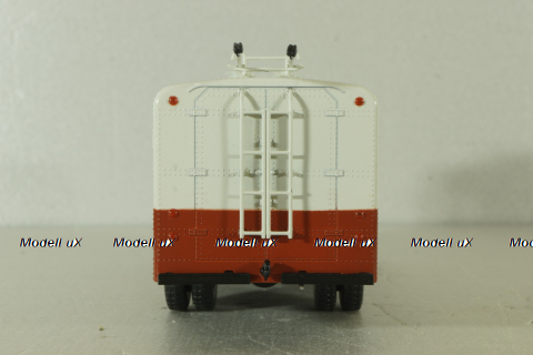 ТГ-3 грузовой троллейбус, красный/серый, 103731, Автоистория 1:43