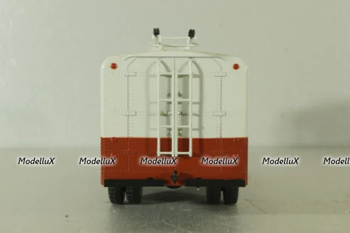 ТГ-3 грузовой троллейбус, красный/серый, 103731, Автоистория 1:43