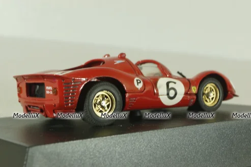 Ferrari 330 P4 Spyder #6, red, 48503, Revel 1:43