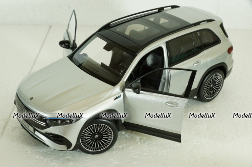 Mecedes EQB X243 iridium silver, B66961279, NZG 1:18