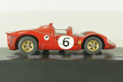 Ferrari 330 P4 Spyder #6, red, 48503, Revel 1:43