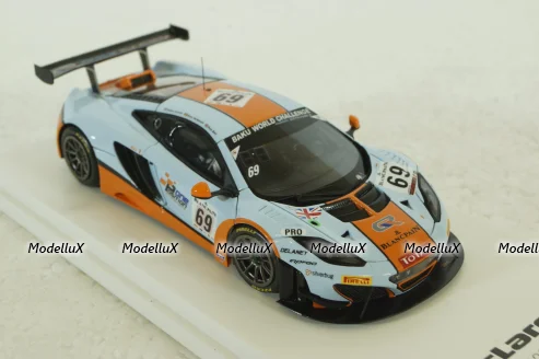 McLaren 12C GT3 #69 gulf racing 24hr, blue/orange, 144335 , TSM 1:43