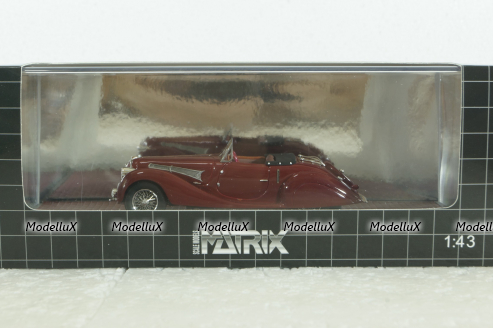 Delahaye 135MS Grand Sports Roadster Figoni Falaschi (open), MX40408-031, Matrix 1:43