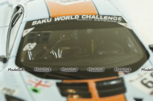 McLaren 12C GT3 #69 gulf racing 24hr, blue/orange, 144335 , TSM 1:43