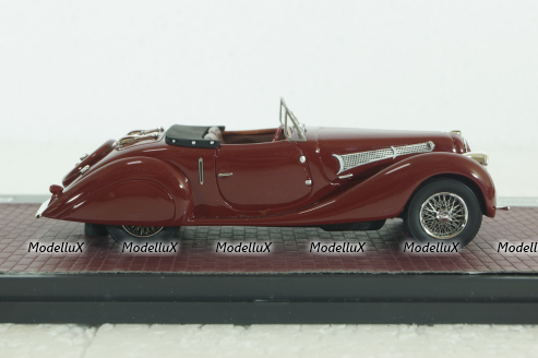 Delahaye 135MS Grand Sports Roadster Figoni Falaschi (open), MX40408-031, Matrix 1:43