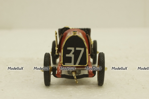 Fiat S74 Corsa N37 Winner American GP 1911, Bruce Brown, Brumm 1:43