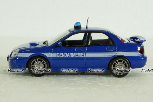 Subaru Impreza, Полиция Франции, Полицейские машины мира №4, DeAgostini 1:43