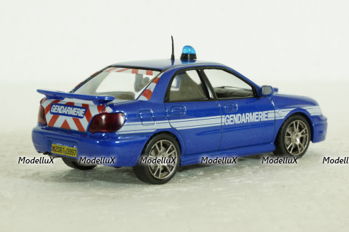 Subaru Impreza, Полиция Франции, Полицейские машины мира №4, DeAgostini 1:43