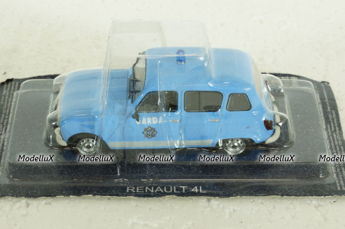 Renault 4L Garda Полиция Ирландии, Полицейские машины мира №76 DeAgostini, 1:43 ( без журнала)