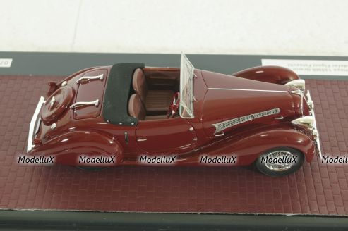 Delahaye 135MS Grand Sports Roadster Figoni Falaschi (open), MX40408-031, Matrix 1:43