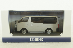 Nissan NV350 Caravan Van DX, silver, 45595, Ebbro 1:43