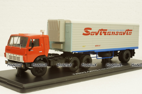 КАМАЗ-54112 с полуприцепом Alka N12CH Sovtransavto, SSM7064, SSM 1:43