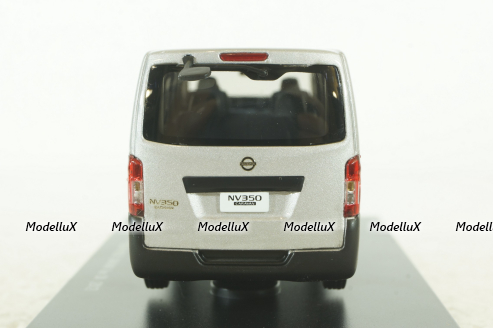 Nissan NV350 Caravan Van DX, silver, 45595, Ebbro 1:43