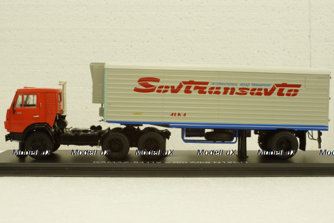 КАМАЗ-54112 с полуприцепом Alka N12CH Sovtransavto, SSM7064, SSM 1:43