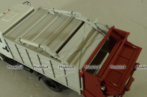 МКЗ-10 (4333) Мусоровоз на шасси Зил-4333, серый, 103375, Автоистория 1:43