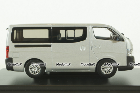Nissan NV350 Caravan Van DX, silver, 45595, Ebbro 1:43