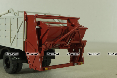 МКЗ-10 (4333) Мусоровоз на шасси Зил-4333, серый, 103375, Автоистория 1:43