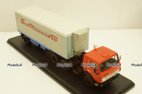 КАМАЗ-54112 с полуприцепом Alka N12CH Sovtransavto, SSM7064, SSM 1:43