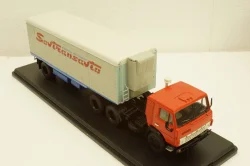 КАМАЗ-54112 с полуприцепом Alka N12CH Sovtransavto, SSM7064, SSM 1:43
