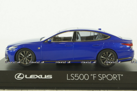 Lexus LS500 F Sport, blue 3687bl, Kyosho 1:43