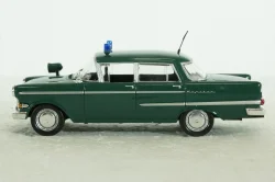 Opel Kapitan, Police Germany 1960, green, Полицейские машины мира №6, Deagostini 1:43