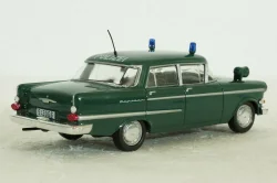 Opel Kapitan, Police Germany 1960, green, Полицейские машины мира №6, Deagostini 1:43