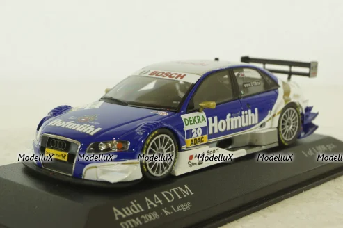 Audi A4 (2006) Hofmuhl, Team Futurecom Time, DTM 2008 #20 Katherine Legge, Minichamps 1:43