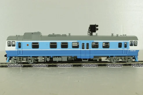 АС4МУ Автомотриса, синий, Наши поезда №20, Modimio 1:87