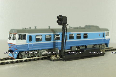 АС4МУ Автомотриса, синий, Наши поезда №20, Modimio 1:87