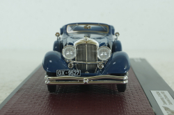 Duesenberg J-519-2548 Cabrio D leteren 1935, blue, MX40406-081, Matrix 1:43