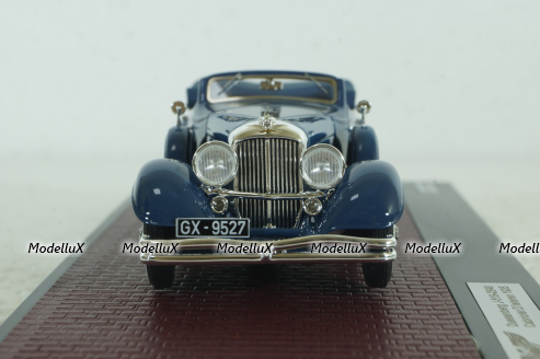 Duesenberg J-519-2548 Cabrio D leteren 1935, blue, MX40406-081, Matrix 1:43