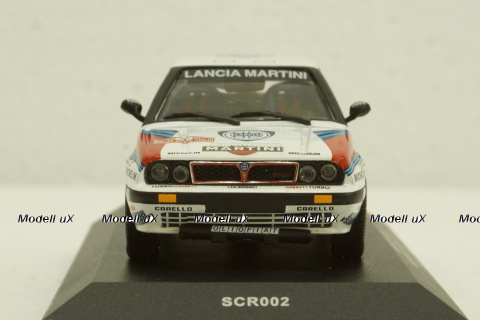 Lancia Delta Integrale , winner monte carlo, 1989, SCR002, IXO 1:43